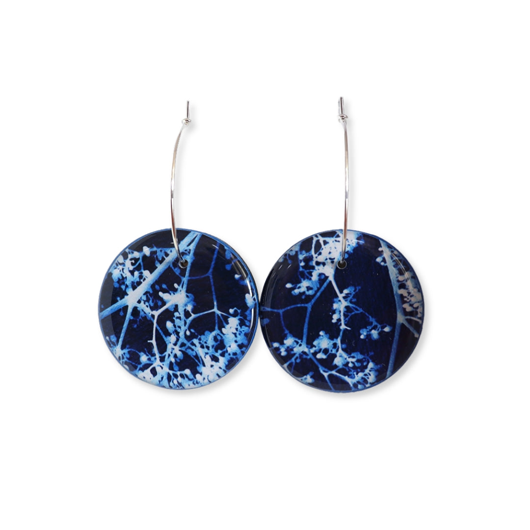 MLPS- Botanical Circle Earrings