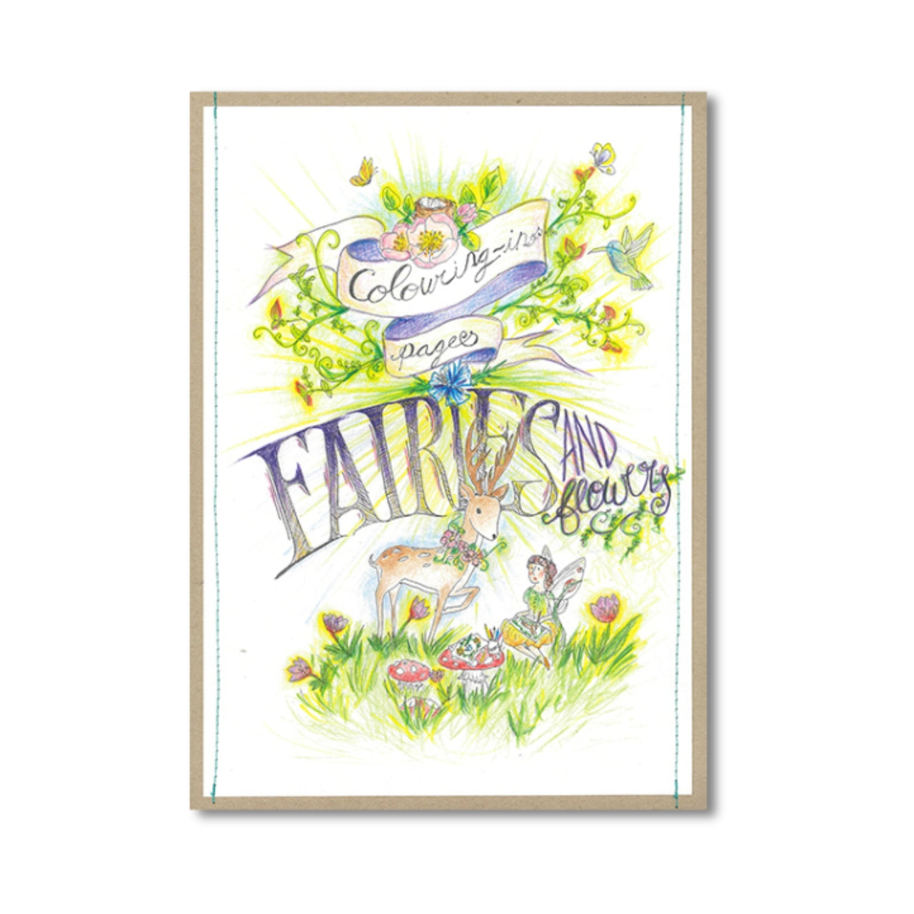 Catherine Featherstone - Colouring Pages - Fairies & Flowers