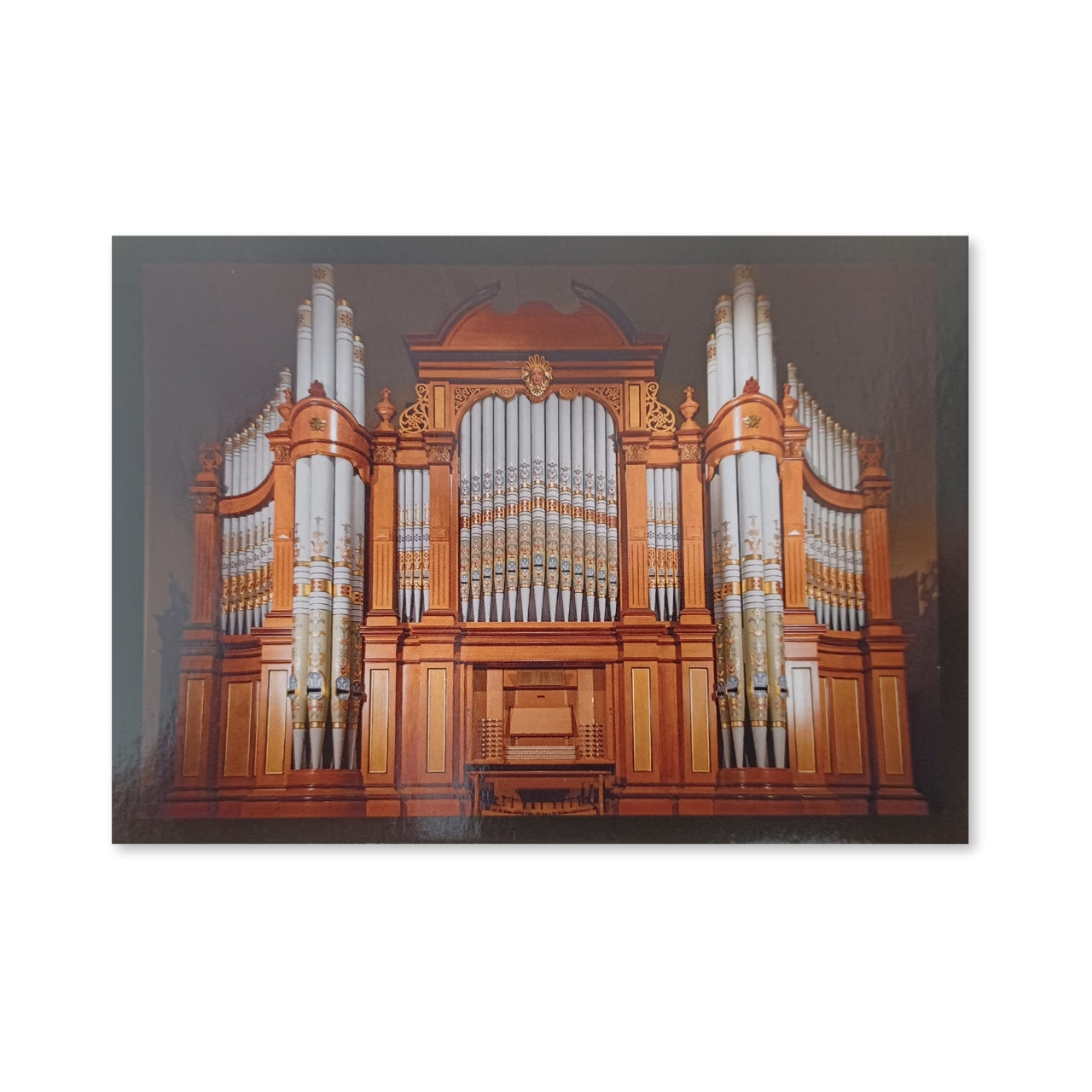 1877 Hill & Son Grand Organ Postcard With Envelope