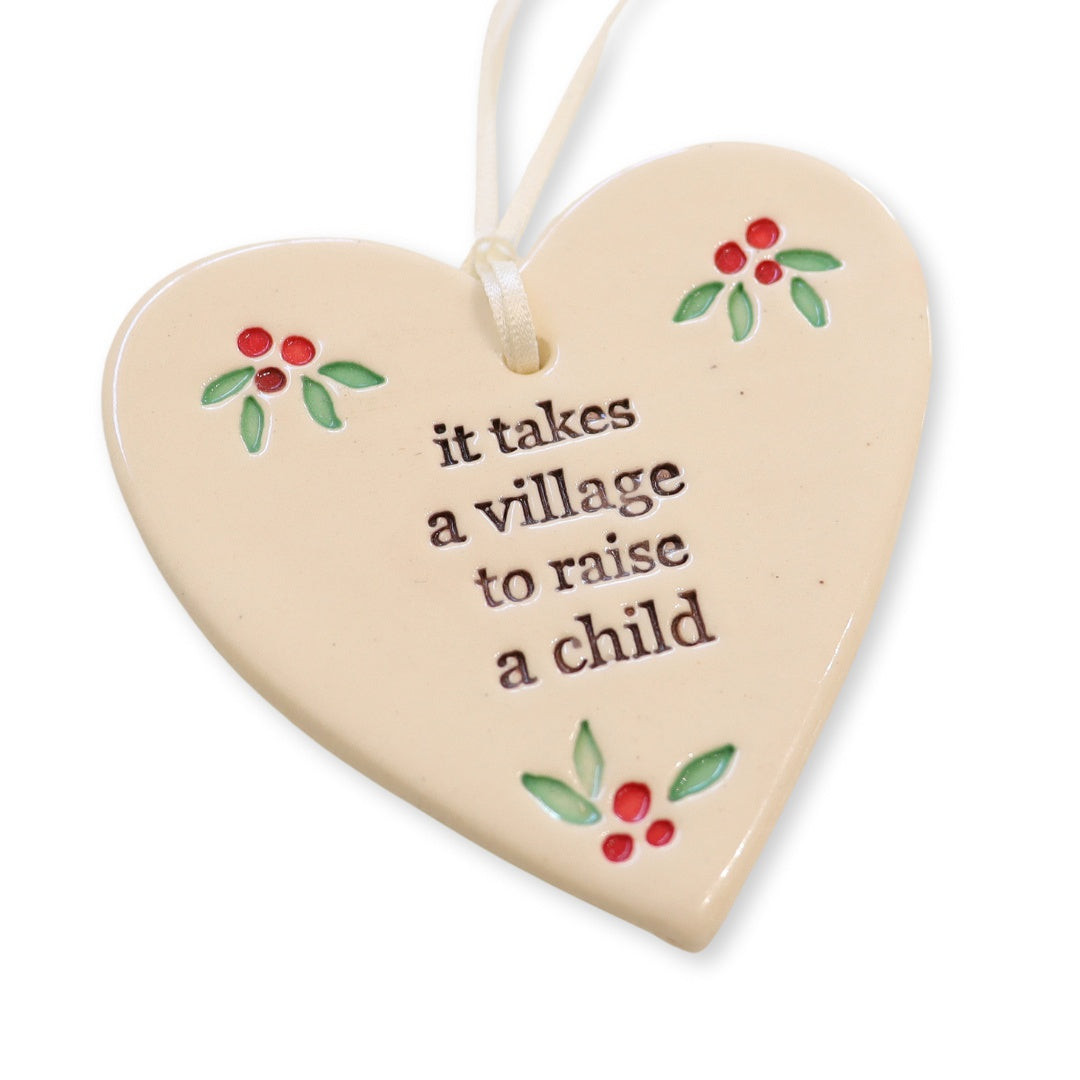 Paper Boat Press - It Takes a Village - Ceramic