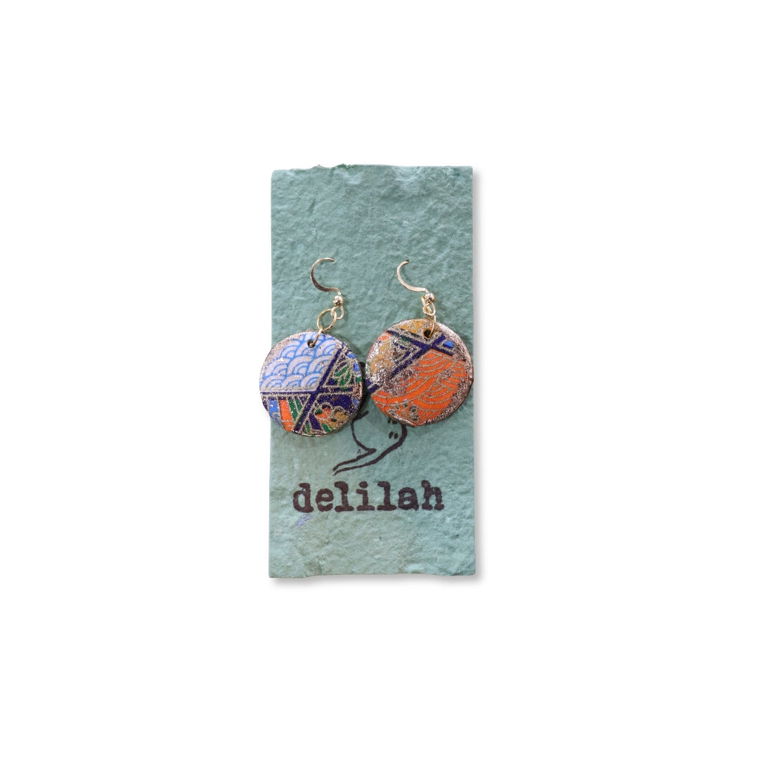 Japanese Paper Earrings