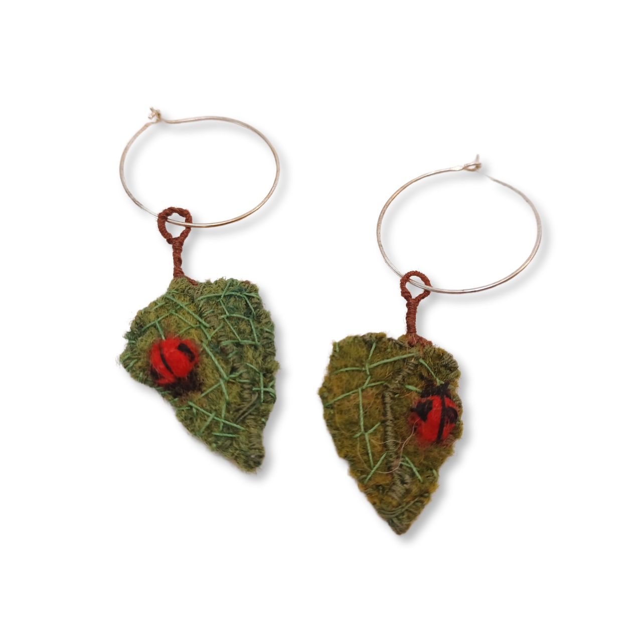 Catherine Featherstone - Lady Bug earrings