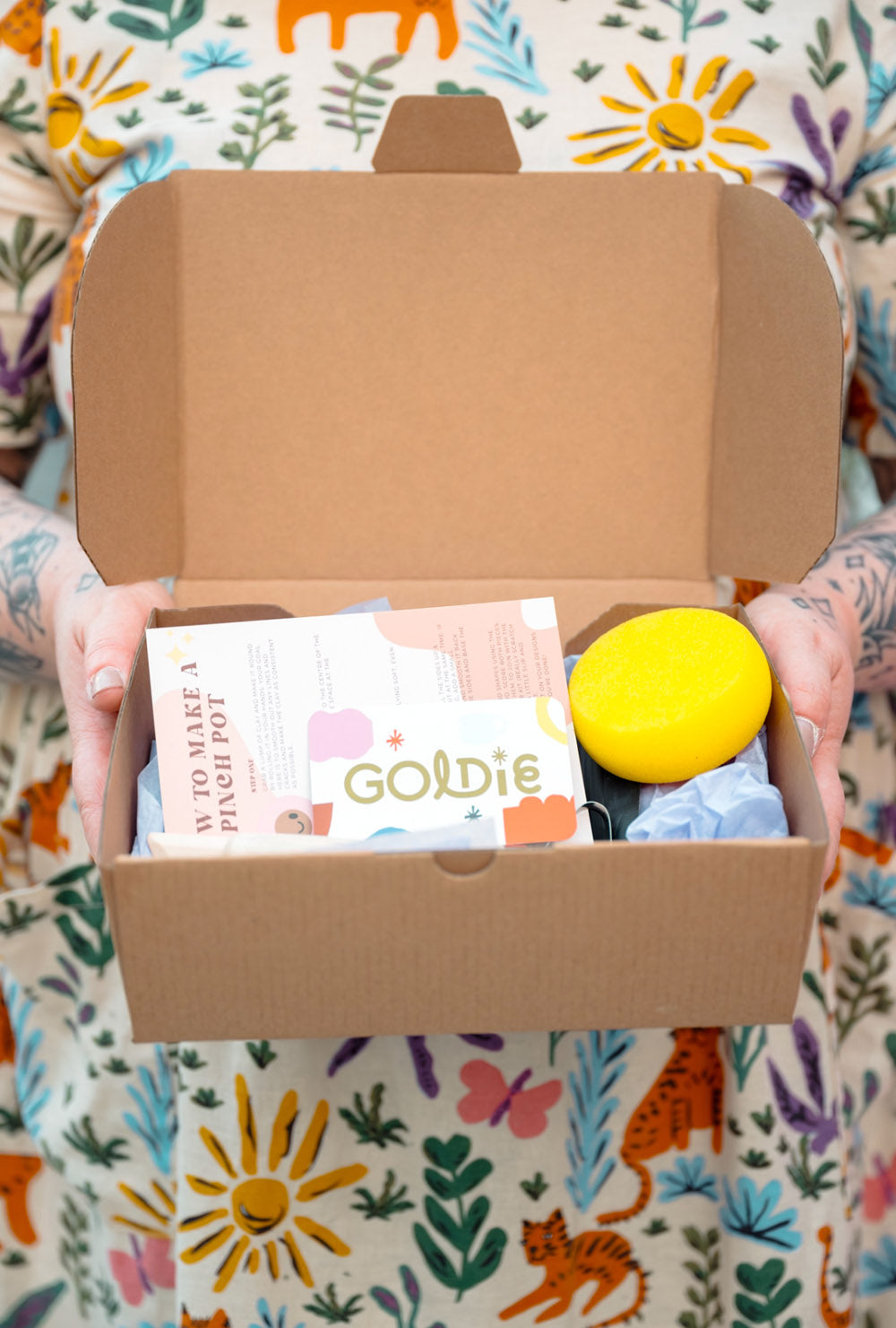 Goldie at Home - DIY Clay Kit