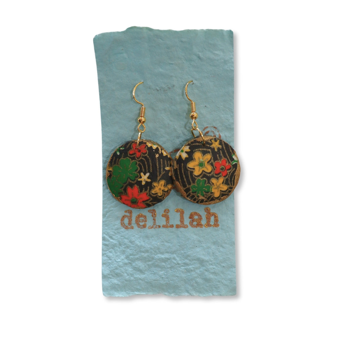 AM - Japanese Paper Earrings