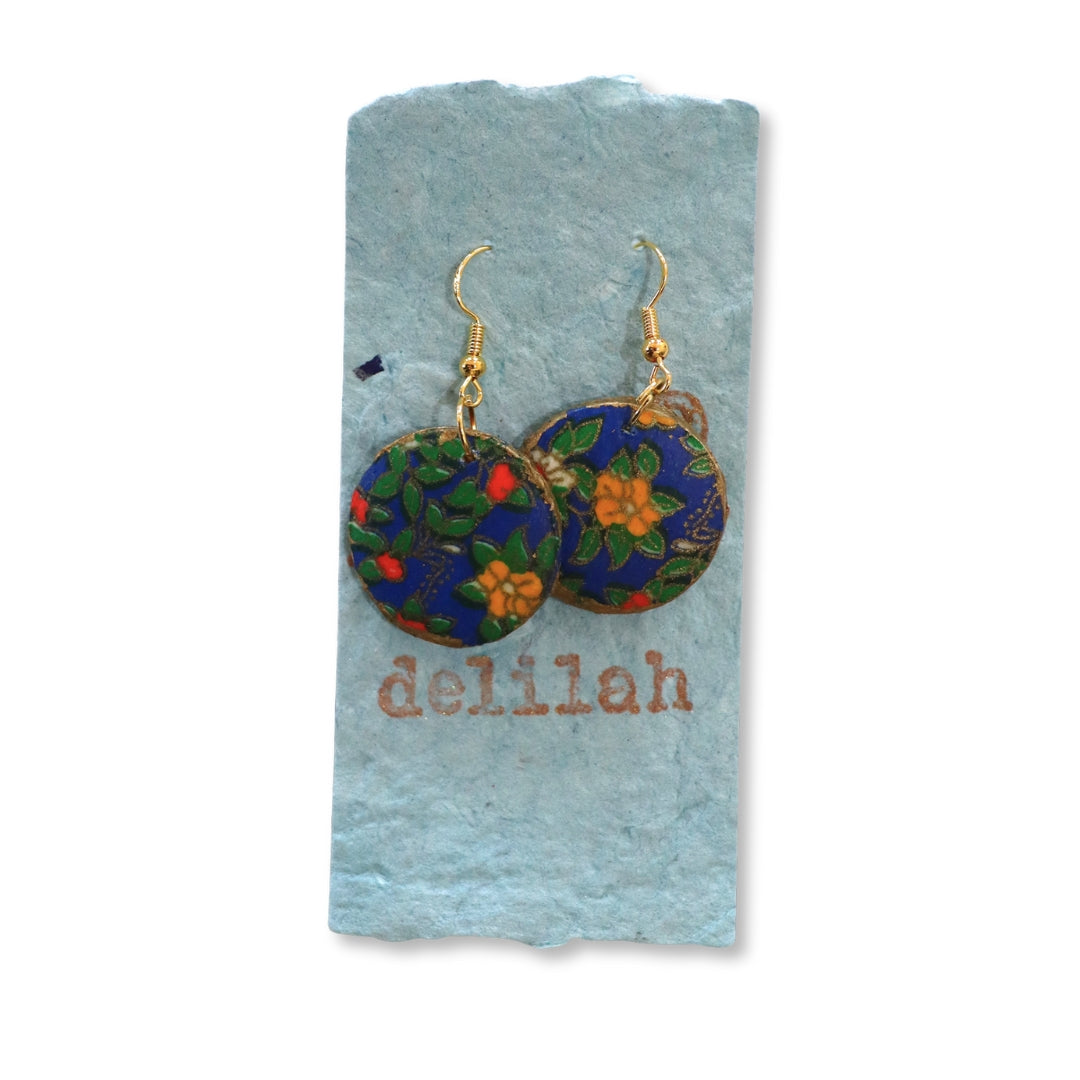 AM - Japanese Paper Earrings