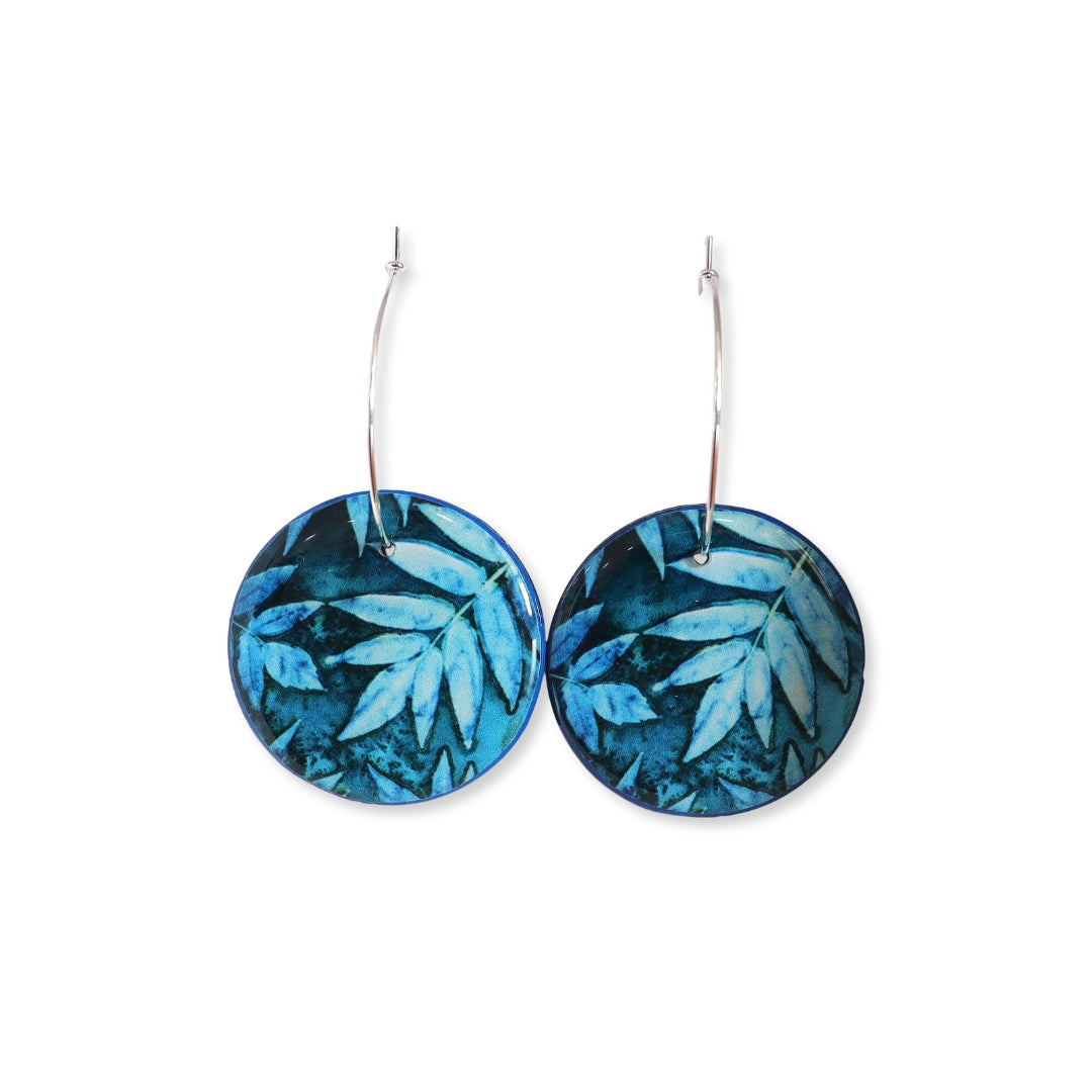MLPS- Botanical Circle Earrings