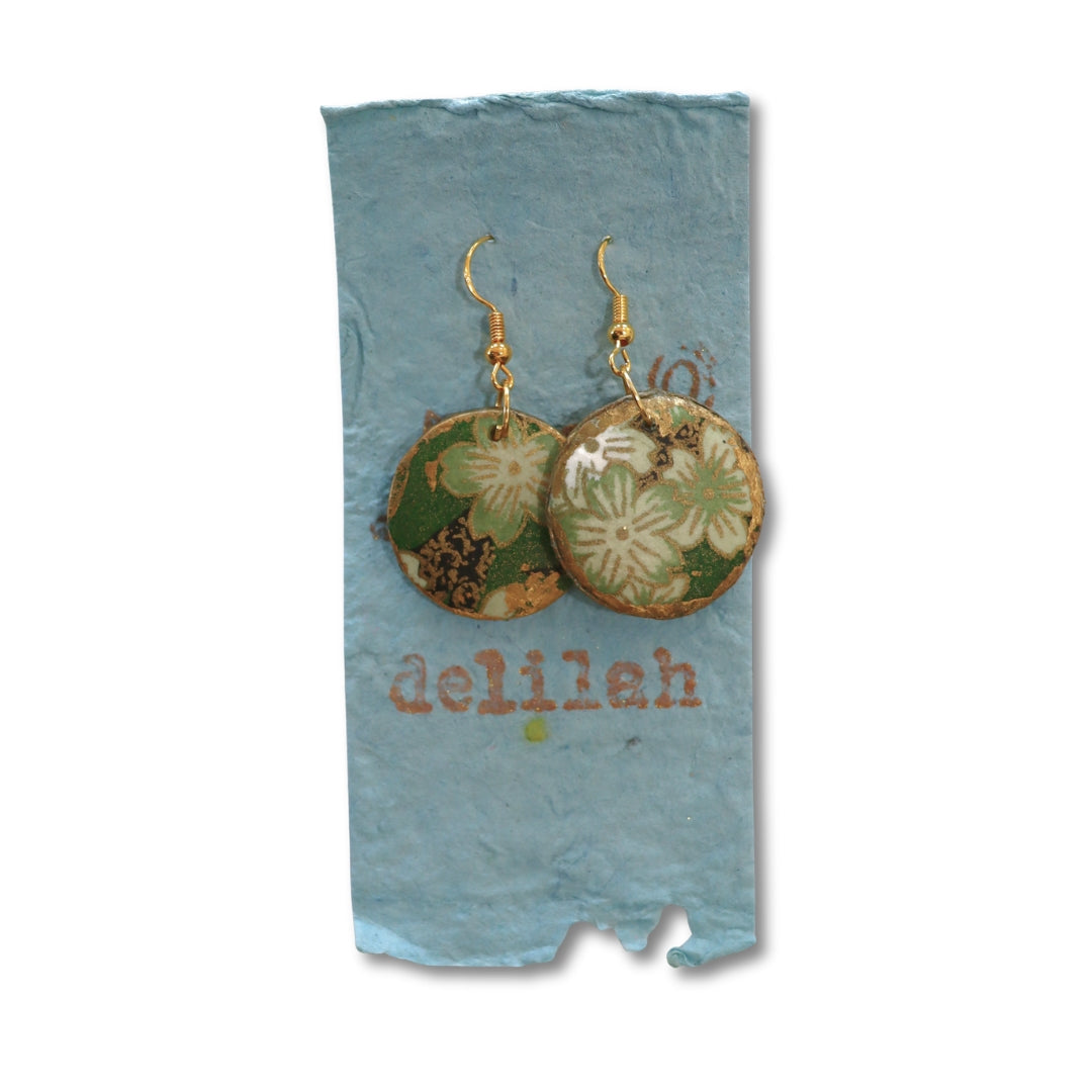 AM - Japanese Paper Earrings