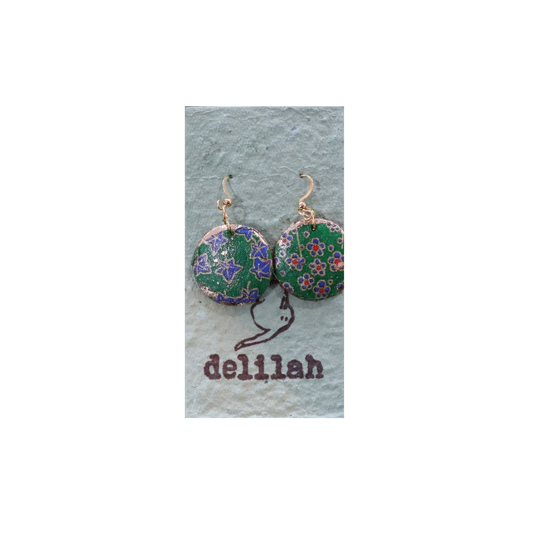 Japanese Paper Earrings