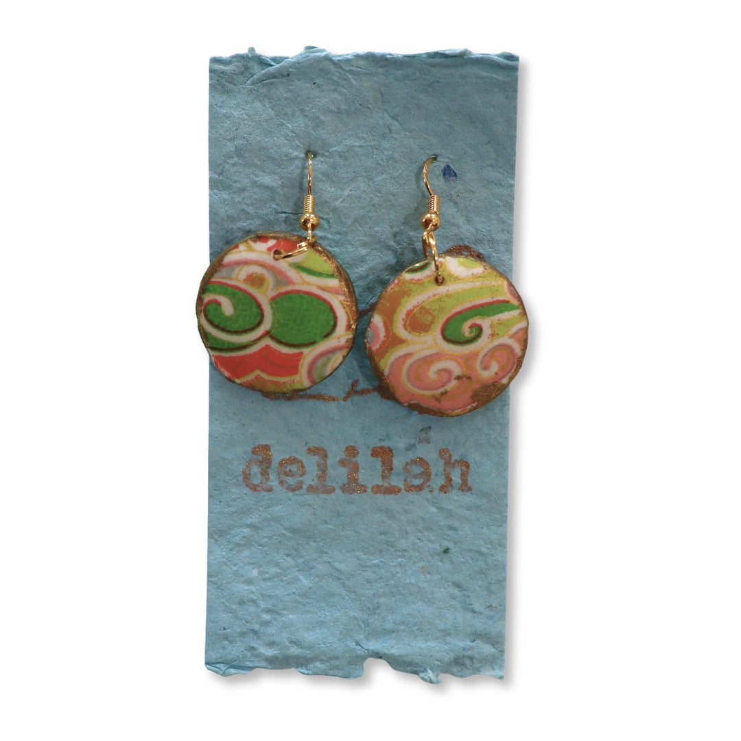 AM - Japanese Paper Earrings