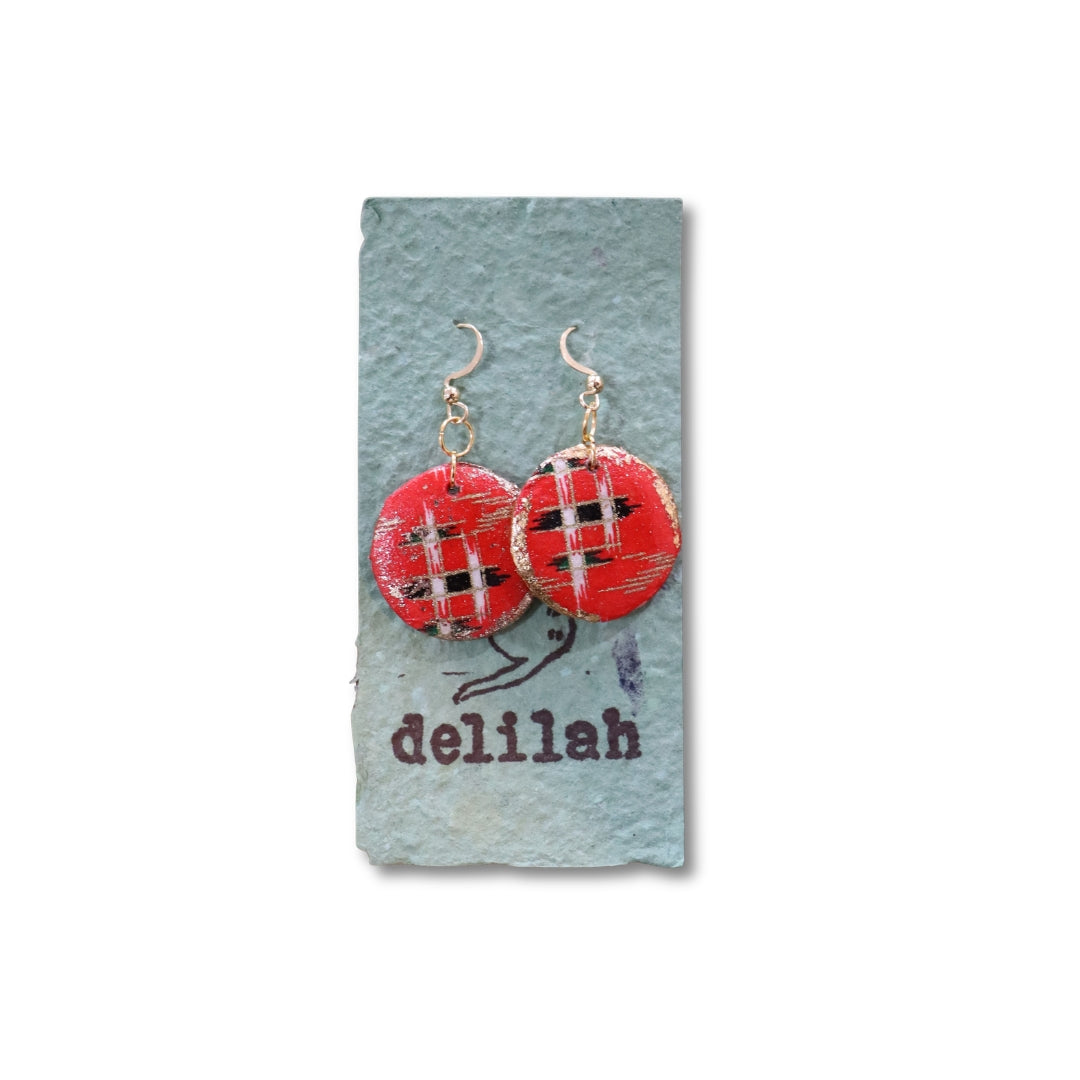Japanese Paper Earrings