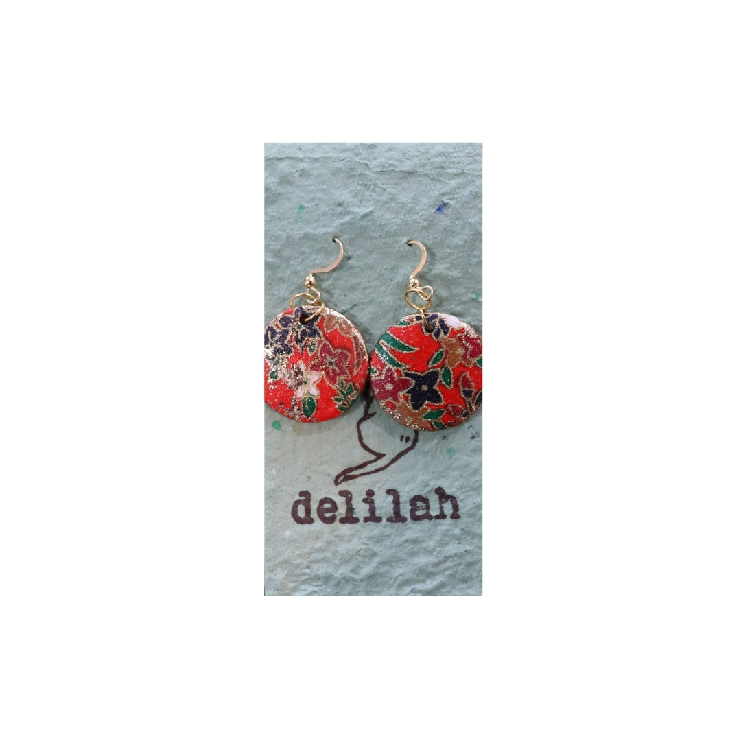 Japanese Paper Earrings
