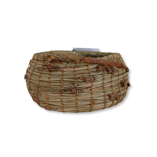 Pink Needles Basket - small